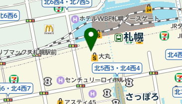おこわ米八 大丸札幌店の地図画像