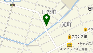 胡蝶庵仙波の地図画像