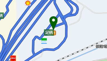 足柄麺処 EXPASA(エクスパーサ)足柄下りの地図画像