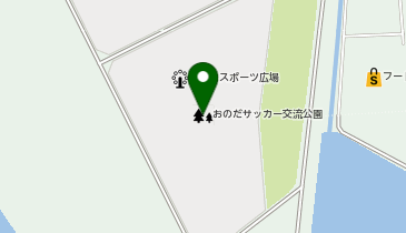 おのサン サッカーパーク(山陽小野田市立サッカー交流公園)の地図画像