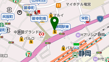 桂新堂 松坂屋静岡店の地図画像