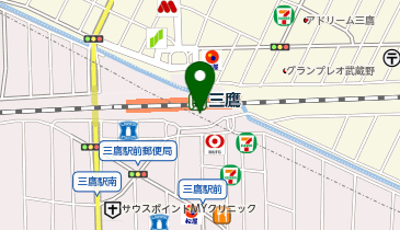 ボディ ファクトリー アトレヴィ三鷹店の地図画像