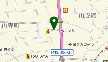 フジカラー パレットプラザ ヨークベニマル須賀川西店の地図画像