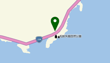 白神岬展望広場の地図画像