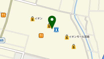 和食・洋食レストラン くいしんぼう イオンモール宮崎店の地図画像