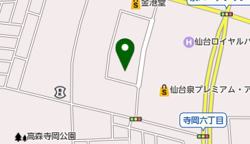 中嘉屋食堂 麺飯甜 泉タピオ店の地図画像