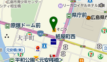 マリオデザート 広島そごう店の地図画像