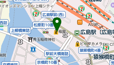 イノダコーヒ 広島支店の地図画像