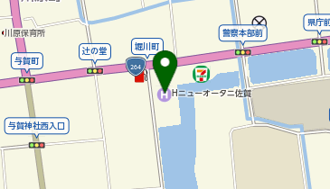 Green Breeze ホテルニューオータニ佐賀の地図画像