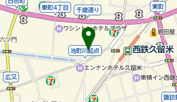 甲子園三代目 あつい飯の地図画像