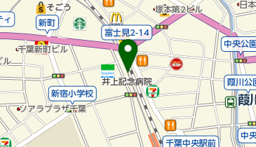 洋麺屋五右衛門 千葉シーワン店の地図画像