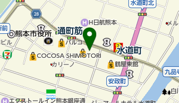 ポムの樹 セカンドキッチン 熊本鶴屋店の地図画像