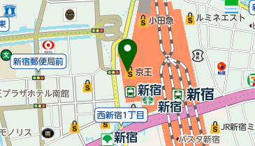 モロゾフ 京王新宿店の地図画像