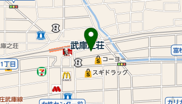 LITTLE MERMAID(リトル マーメイド) 武庫之荘店の地図画像