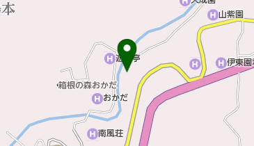 箱根暁庵本店 暁亭の地図画像