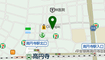 HATTIFNATT(ハティフナット)-高円寺のおうち-の地図画像