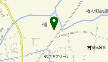 日本一たい焼 福岡大牟田橘店の地図画像