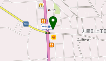 秋吉 丸岡店の地図画像