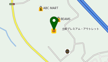 築地銀だこ 土岐プレミアム・アウトレット店の地図画像