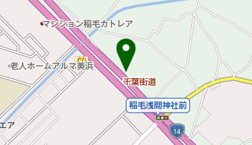 オレンジカウンティ幕張の地図画像