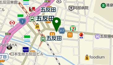 魚金 五反田店の地図画像