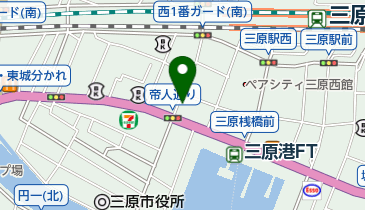 八天堂 港町創業店の地図画像