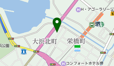 天ぷら 大吉 堺店の地図画像