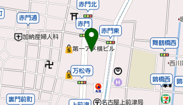 天むす千寿の地図画像