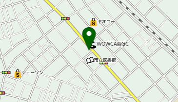 星乃珈琲店 蕨店の地図画像
