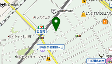 目の美容院 川崎サロンの地図画像