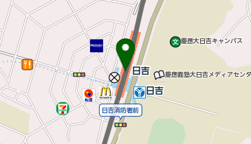 MISTER MINIT(ミスター ミニット) 日吉東急アベニュー店の地図画像