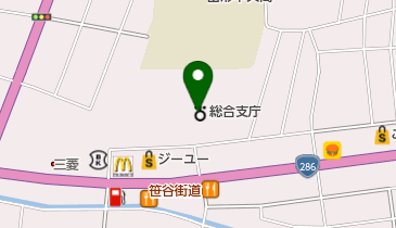 村山総合支庁 本庁舎の地図画像