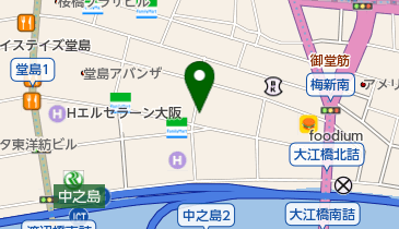 ポアール・ド・ジュネス 堂島の地図画像