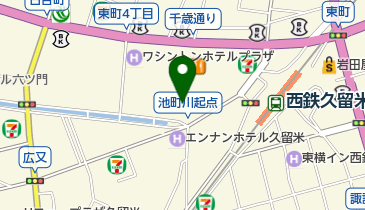 ハンバーグハウス 牛車の地図画像