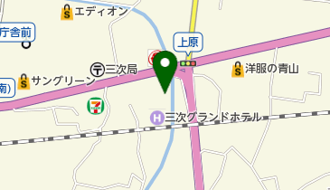 めん徳 十日市店の地図画像