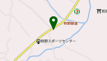 めん徳 熊野店の地図画像