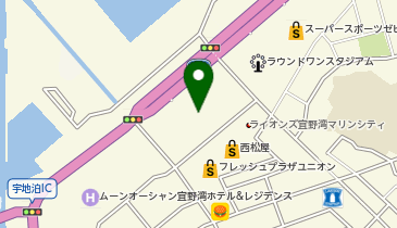 白バラ洋菓子店 サンエー宜野湾コンベンションシティ店の地図画像