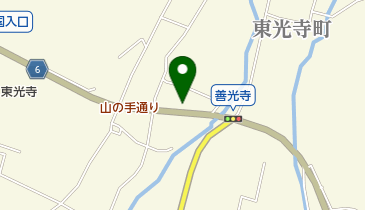 甲州善光寺 生そば君作の地図画像