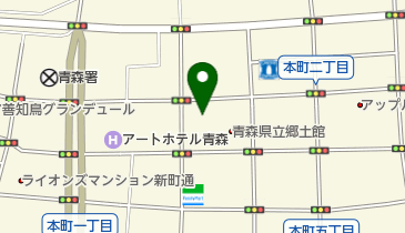 馬肉料理 吉兆 青森店の地図画像