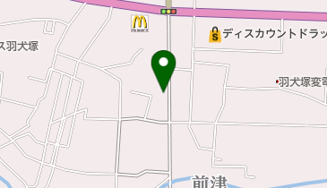 牛島製茶 筑後けやき通り店 和cafe Leaf Heart(カフェ リーフ ハート)の地図画像