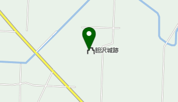 胆沢城跡の地図画像