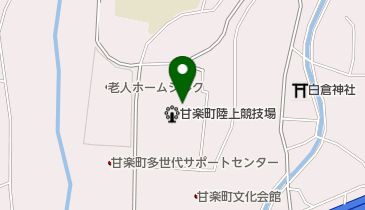 甘楽ふれあいの丘の地図画像