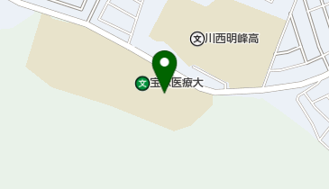 宝塚医療大学の地図画像