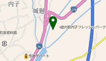 内子フレッシュパークからり パン工房の地図画像