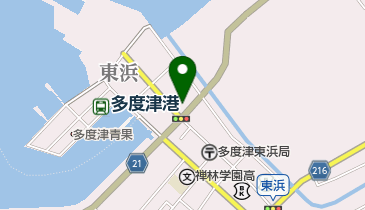 こがね製麺所 多度津店の地図画像