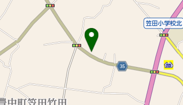 ○福うどんの地図画像