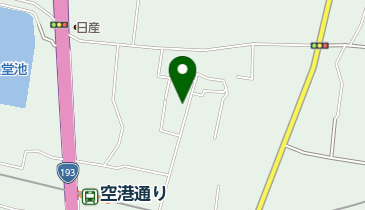 うどんの田の地図画像