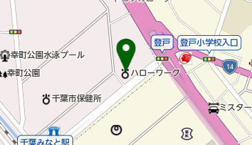 千葉障害者職業センターの地図画像