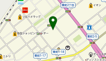 室蘭美園幼稚園の地図画像