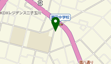 瀬田インターナショナルスクールの地図画像